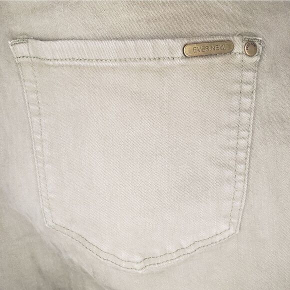 Green Skinny Denim Pants - Picture 5 of 10